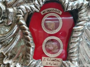 Reliquie dei Santi Valentino ed Ilario martiri a Viterbo 