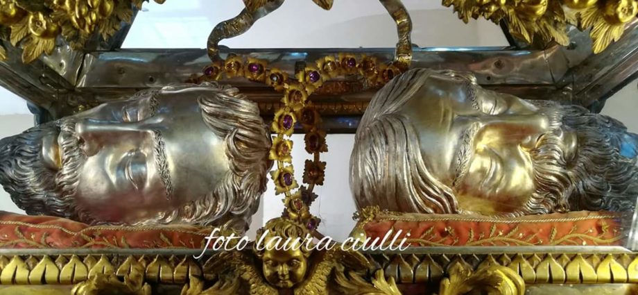 Teste dei Santi Valentino ed Ilario martiri