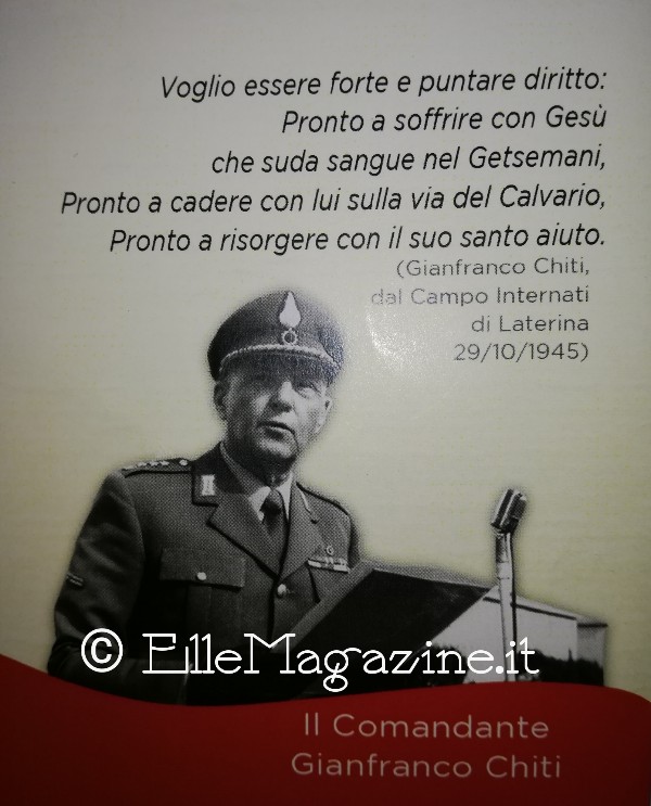 Gianfranco Maria Chiti, dall’esercito militare a quello di Dio Sosta