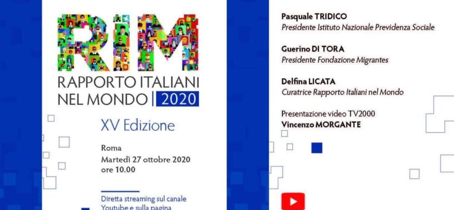 Rapporto Italiani nel Mondo,