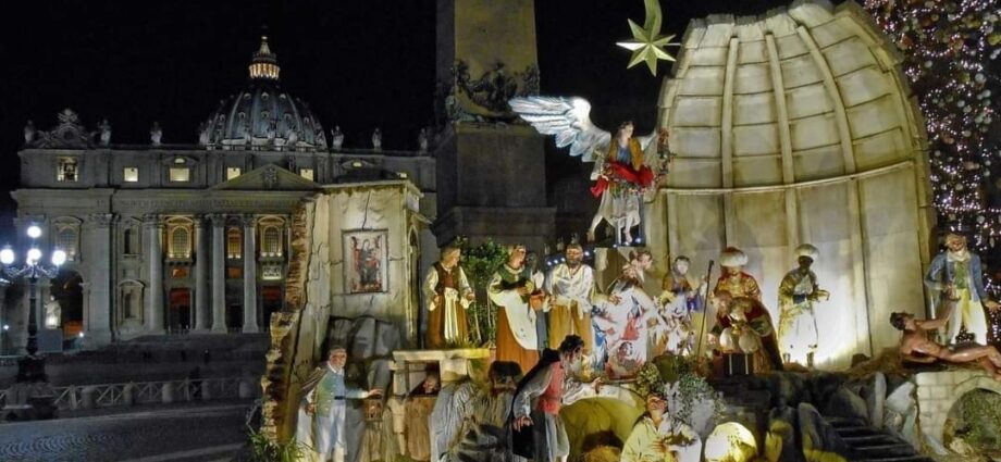 Presepe Piazza San Pietro