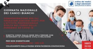 Giornata nazionale del personale sanitario, sociosanitario, socio assistenziale e del volontariato,