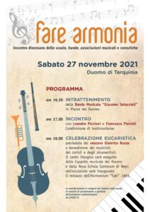 Fare Armonia, Diocesi di Tarquinia