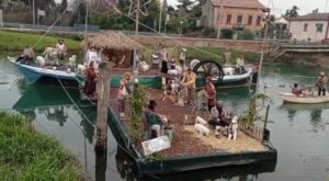 Il Presepio sull’Acqua a Battaglia Terme