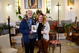 Don Gianni Carparelli e Barbara Aniello