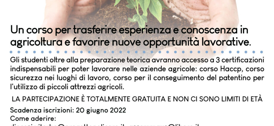 Scuola per contadini Viterbo