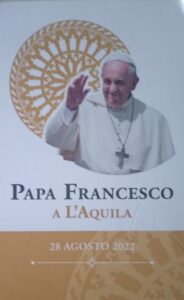 Papa Francesco L'Aquila