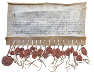 Pergamena del Conclave, Viterbo Palazzo dei Papi 