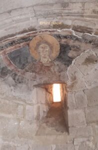 Volto della Sindone cripta Sant'Andrea Viterbo 