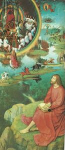 Visione di Giovanni a Patmos, Hans Memling 1479, e il mondo tra realtà e speranza