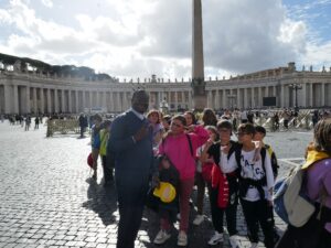 Bambini e bambine da Papa Francesco 