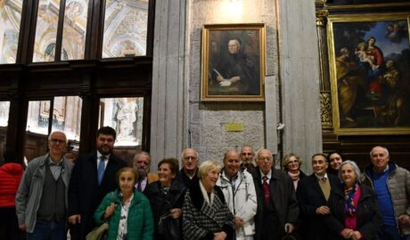 Mons. Orazio Francesco Piazza con Associazione Amici del Beato Domenico Bàrberi