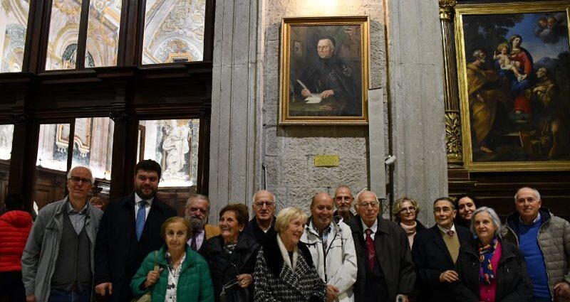 Mons. Orazio Francesco Piazza con Associazione Amici del Beato Domenico Bàrberi