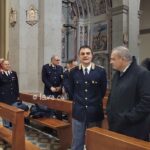 Questura di Viterbo precetto di Natale