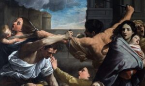 Strage degli innocenti, Guido Reni, particolareGalleria Borghese, Roma