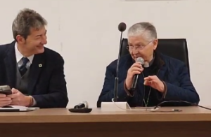 Da sinistra: Guido D'Ubaldo e Mons. Orazio Francesco Piazza